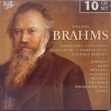 The Greatest Works Of Johannes Brahms Symphonies Concertos Piano