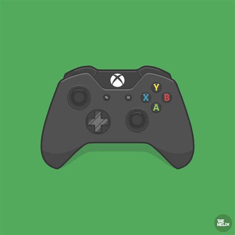 Xbox One Controller Illustration By Zippythequick On Deviantart