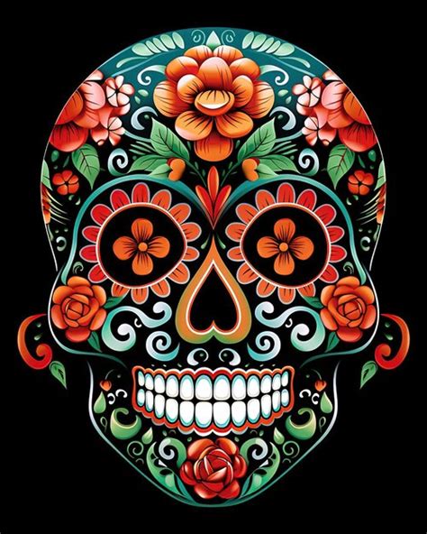 Mexican Folk Art Skulls Images - Free Download on Freepik