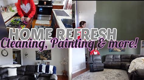 SMALL HOME REFRESH CLEAN WITH ME REARRANGE MY LIVING ROOM 2024 YouTube