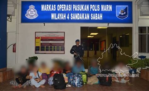 3 Lelaki Ditahan Bawa 7 PATI Masuk Sabah Sabah Post