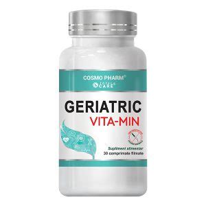 Complex Vitamine Si Minerale Pentru Batrani Geriatric Vita Min