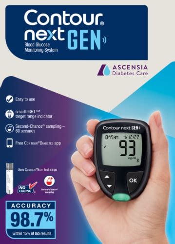 Contour Next Gen Blood Glucose Monitoring System, 1 ct - Kroger