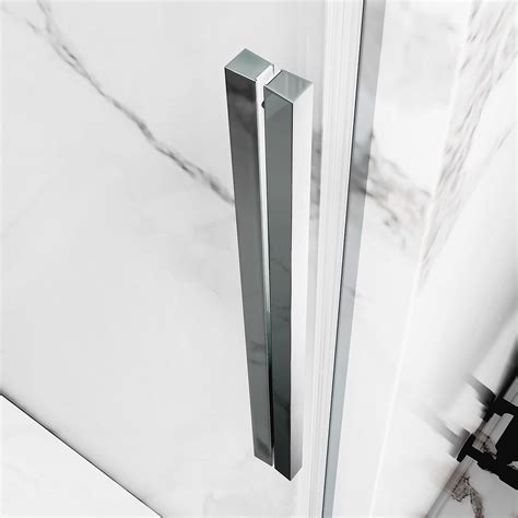 Stockholm Frameless Sliding Shower Enclosure Easy Clean