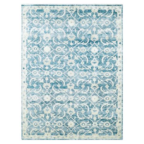 Beige Blue And Yellow Abstract Area Rug At 1stdibs Blue And Yellow