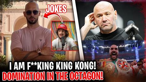 Sean Omalley Jokes About Andrew Tate Ngannou Expects Tyson Fury Fight