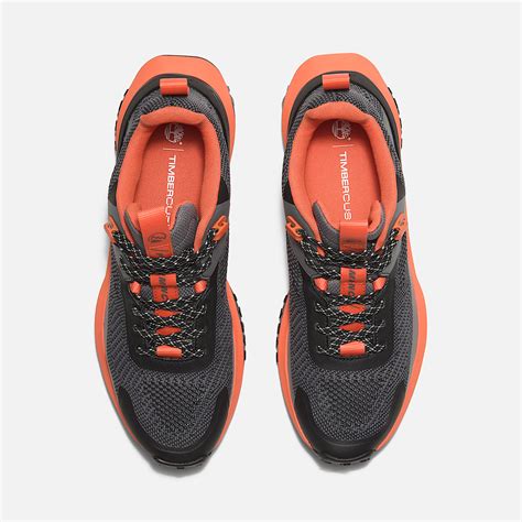 Baskets basses à lacets Motion Access pour homme en gris orange