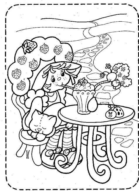 Pin By Cecilia Grimes On Vintage Shortcake Coloring Books Coloring