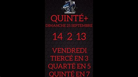 Quinte Du Jour Pronostic Pmu Dimanche Septembre Shorts Youtube