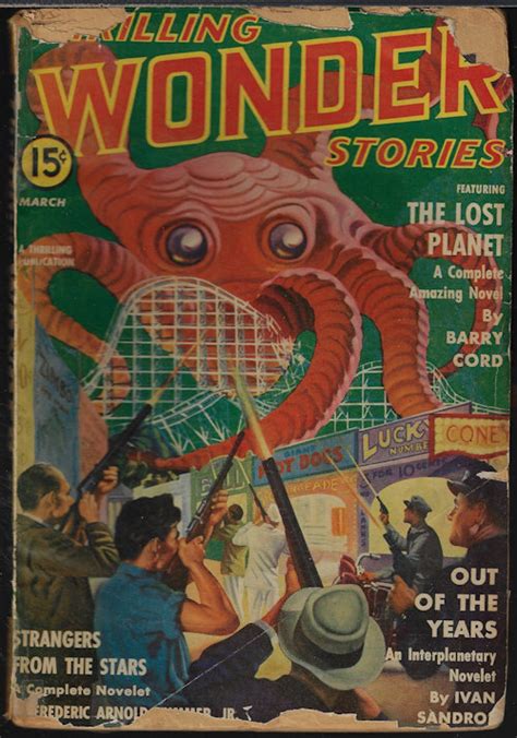 THRILLING WONDER Stories March Mar 1941 By Thrilling Wonder Barry