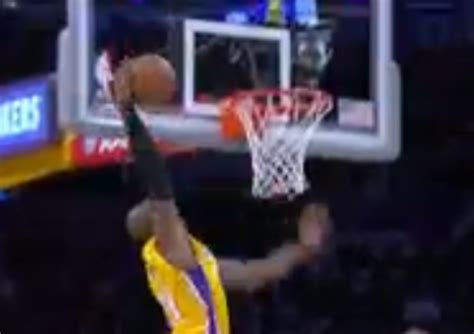 Kobe Bryant Throws Down His First Dunk of the Season (Video) | Complex