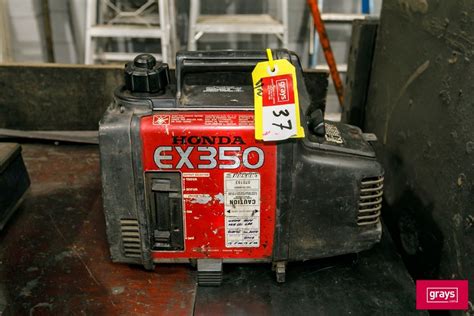 Honda Ex350 Petrol 2 Stroke Generator 350w Auction 0037 5055585