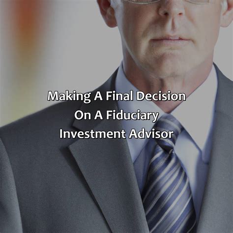 How To Find A Fiduciary Investment Advisor Retire Gen Z