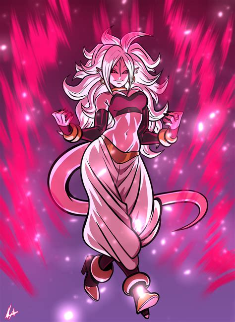 Majin Android 21 Dragon Ball Dragon Ball Art Anime Dragon Ball