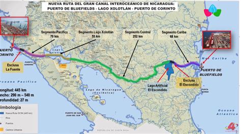 Presidente Daniel Ortega Presenta La Nueva Ruta Del Gran Canal