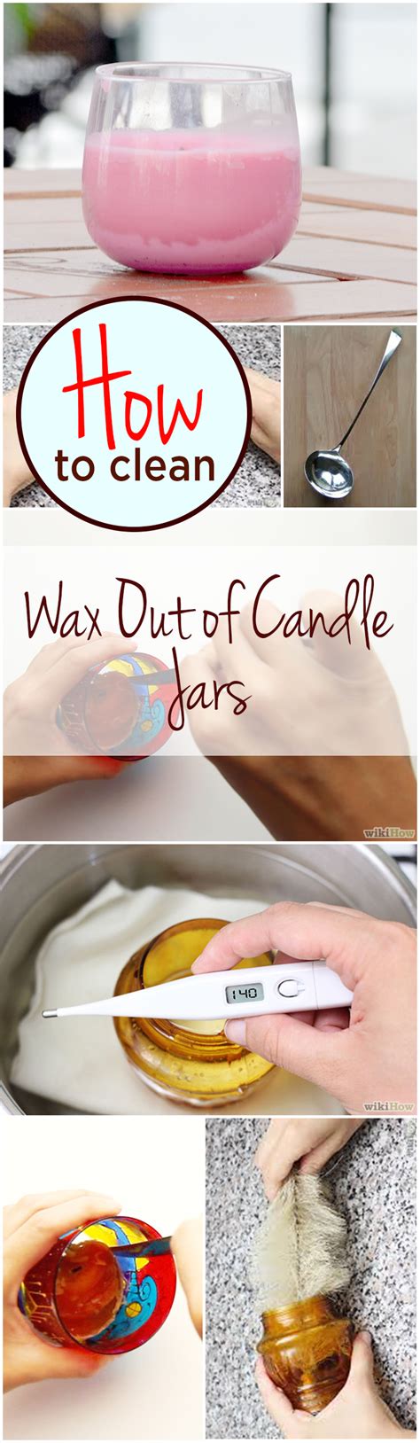 How To Clean Wax Out Of Candle Jars Wrapped In Rust