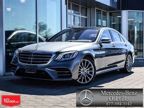 New 2019 Mercedes Benz S Class S560 4 Door Sedan In Oakville Mb19161at