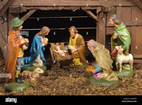 The Birth Of Jesus In The Stable