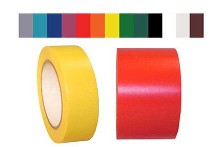 The Floor Tape Store - Solid SPVC Vinyl Colored Tape - 5.2 mil