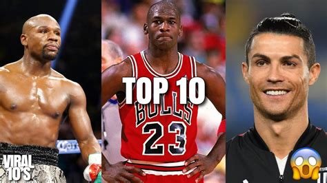 The Top Richest Athletes In The World Youtube