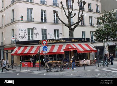 Corner View Of Le Centenaire Bar Brasserie And Surroundings Here