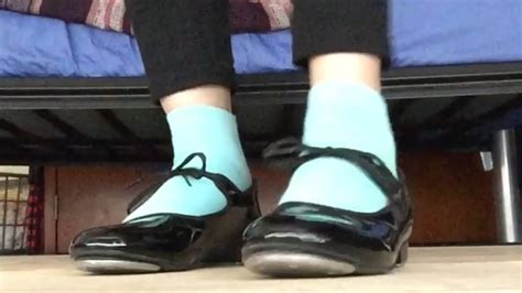 Cursed Turquoise Socks Tap Dancing Shiny Tap Shoes Youtube