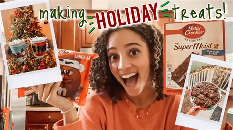 Baking Christmas Cookies Making Pinterest Hot Chocolate Vlogmas Day