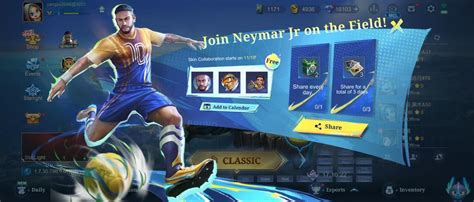 Neymar X Mobile Legends Hadir Sambut Piala Dunia 2022