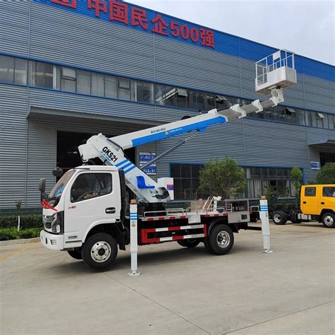 Dongfeng Captain Rhd 21m Aerial Platform Truck Bucket Working Vehicle