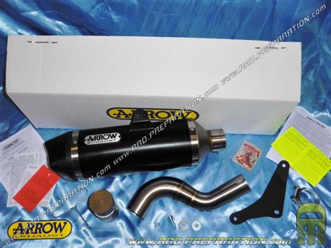 Kit Silencieux Arrow Race Tech Avec Raccord Pour Collecteur D Origine