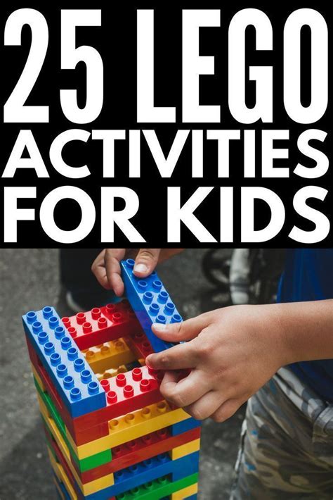 25 lego activities for kids – Artofit