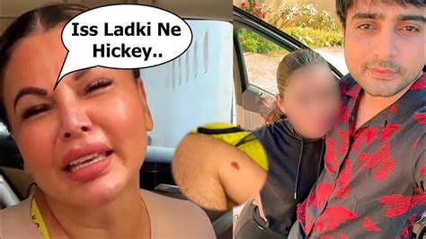 Rakhi Sawant Ne Kia Husband Adil Ki Girlfriend Ko Expose Naam Hua