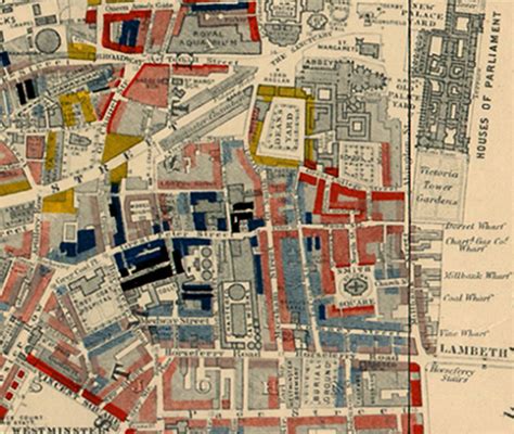 MapCarte 161/365: Maps Descriptive of London Poverty, by Charles Booth 1898-9 | Commission on ...