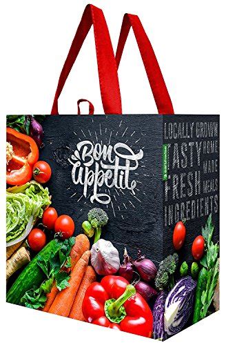 Earthwise Reusable Grocery Shopping Bags Extremely Durable Multi Use