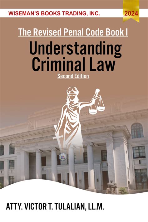 The Revised Penal Code Book 1 Understanding Criminal Law Second Edition ...