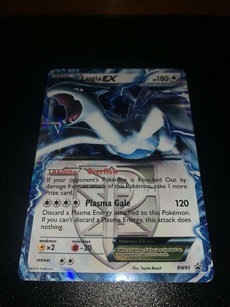 Mavin Lugia Ex Bw Team Plasma Holo Rare Black Star Promo Pokemon