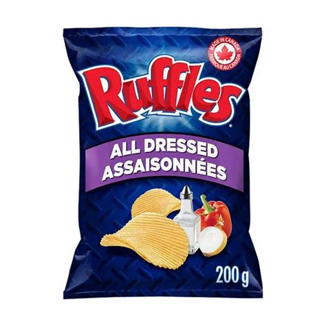 Buy Ruffles All Dressed Flavoured Potato Chips 200g Online | South ...