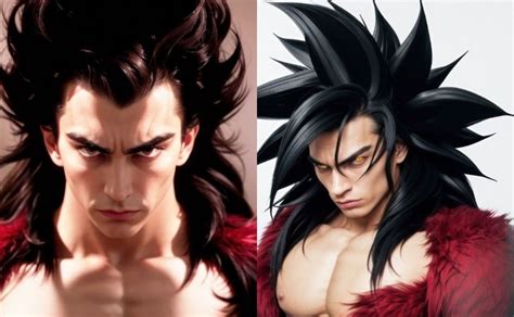 IA muestra cómo se verían Gokú y Vegeta SSJ4 de DBGT en la vida real