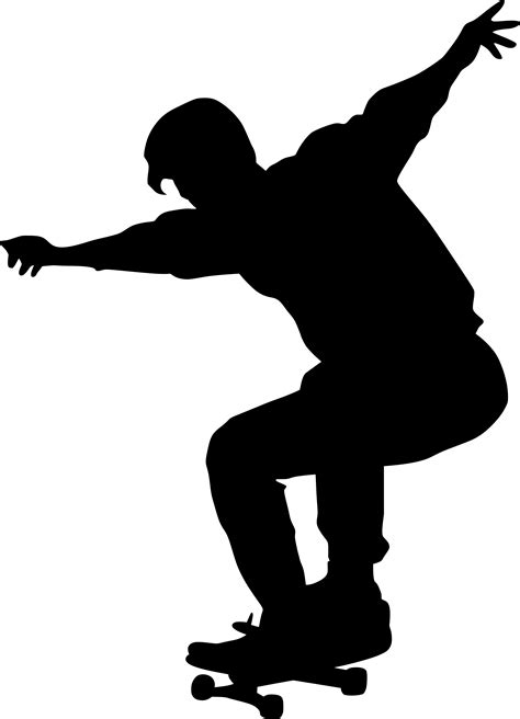 Skateboarder Silhouette Png Transparent Onlygfx