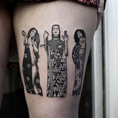 Gustav Klimt Tattoos To Show Your Artistic Side Klimt Tattoo