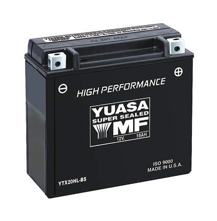 Yuasa YTX20HL BS High Performance AGM Battery 10 15 79 Off