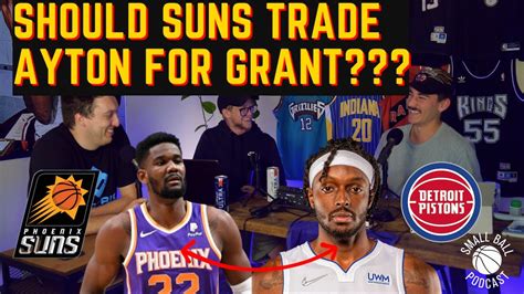 DEANDRE AYTON TRADE TO THE PISTONS Detroit Pistons And Suns Possible