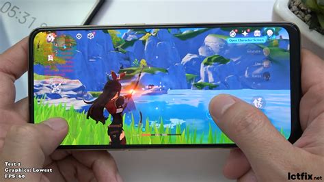 Oppo Reno T Genshin Impact Gaming Test Helio G Hz Display Ictfix