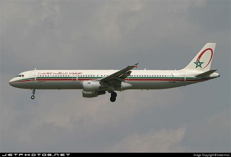 CN RNX Airbus A321 211 Royal Air Maroc RAM Bakerman JetPhotos