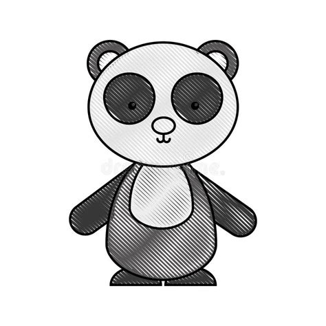 Cute And Tender Bear Panda Stock Vector Illustration Of Cute 95880696