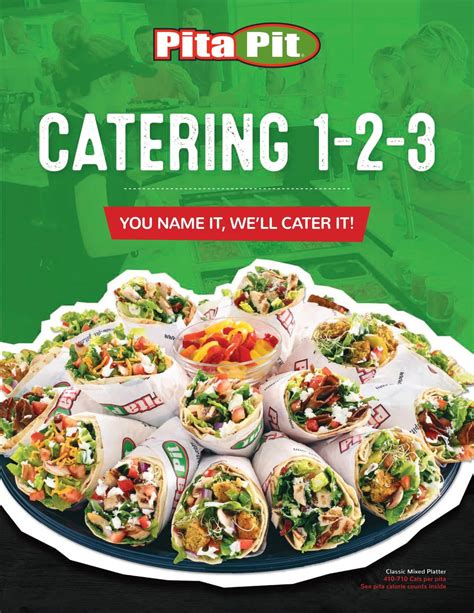 Pita Pit Menu Specials And Calories