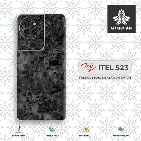 Jual Pcs Itel S Garskin Case Stiker Protector Free Customs Cod