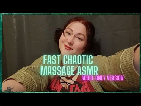 Asmr Fast Aggressive Massage Quick Chaotic Neck Shoulder Face