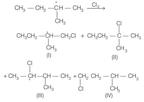 How Many Chiral Compounds Are Possible On Monochlorination Of 2 Methyl Bu