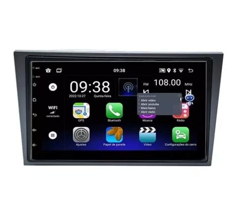 Multimidia Android P Montana Vectra Corsa Carplay Voz